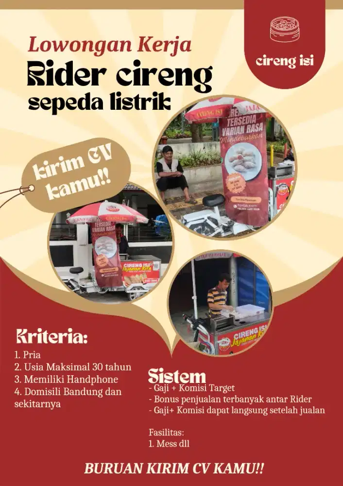 Rider Cireng Sepeda Listrik