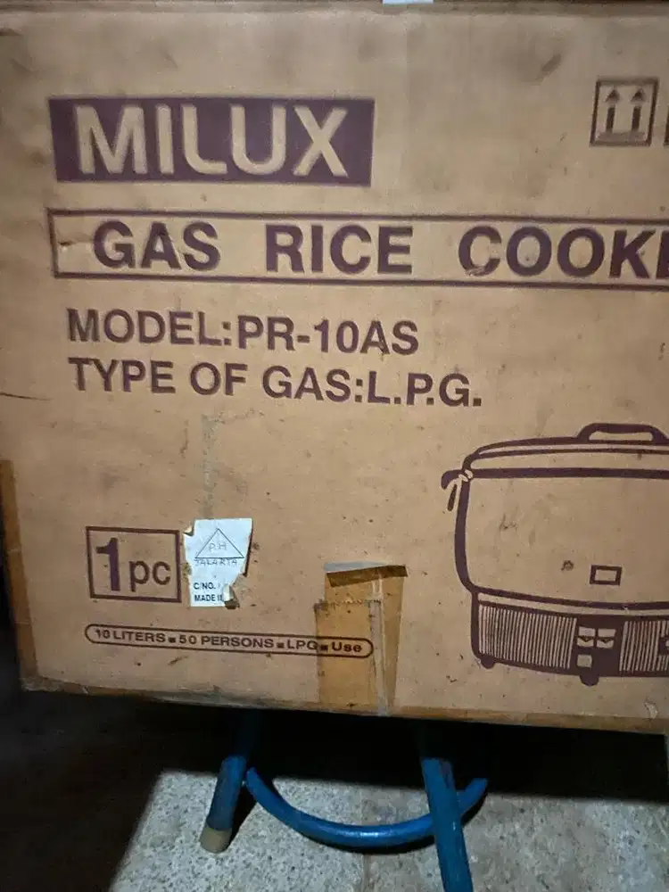 Milux Gas Rice Cooker