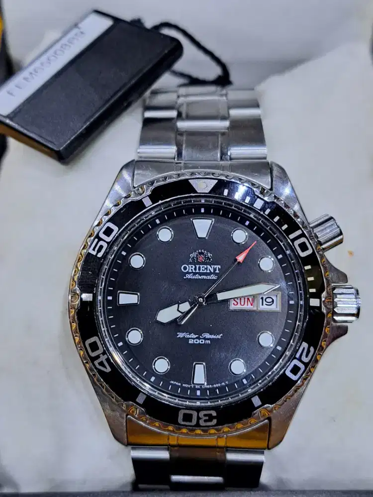 Jam tangan orient diver mako rays1 rare