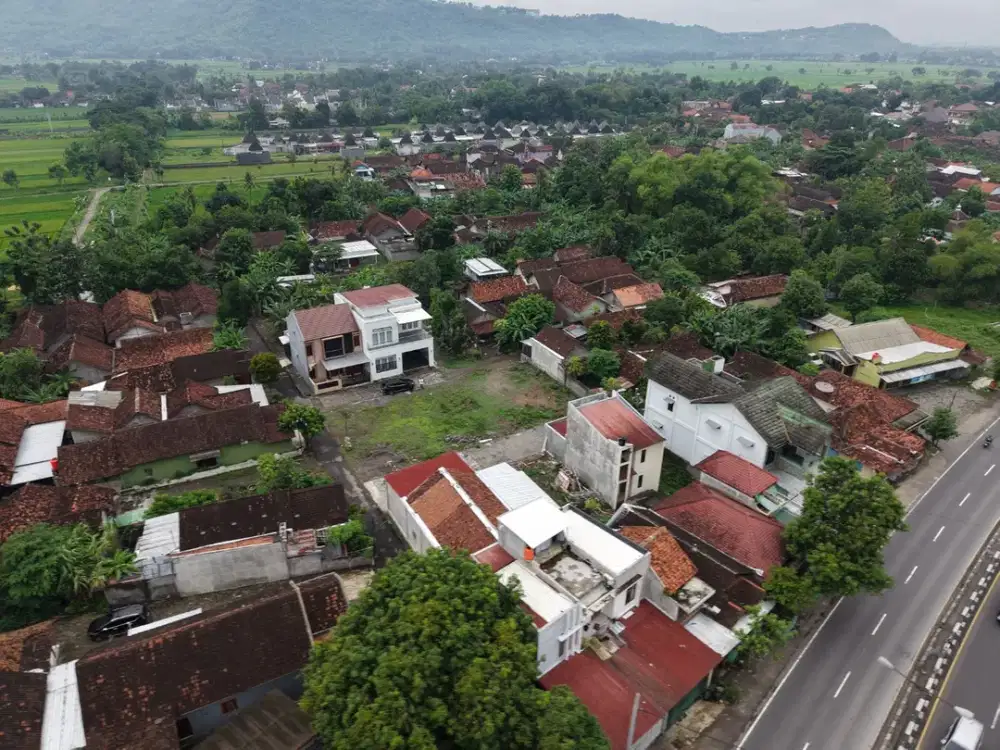 Tanah Prambanan Siap AJB Selangkah Jalan Raya