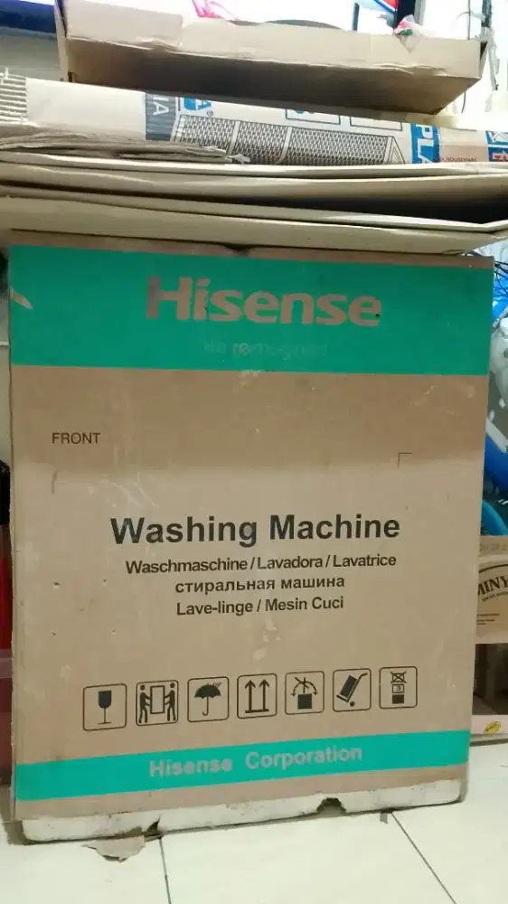 Mesin cuci 2 tabung hisense