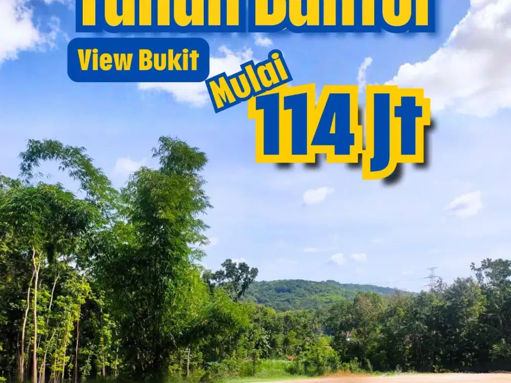 Tanah Bantul Dekat Wisata Hutan Pinus
