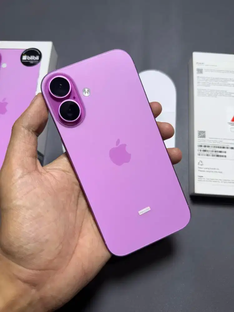 Iphone 16 128Gb iBox Garansi Aktif, Oktober 2026