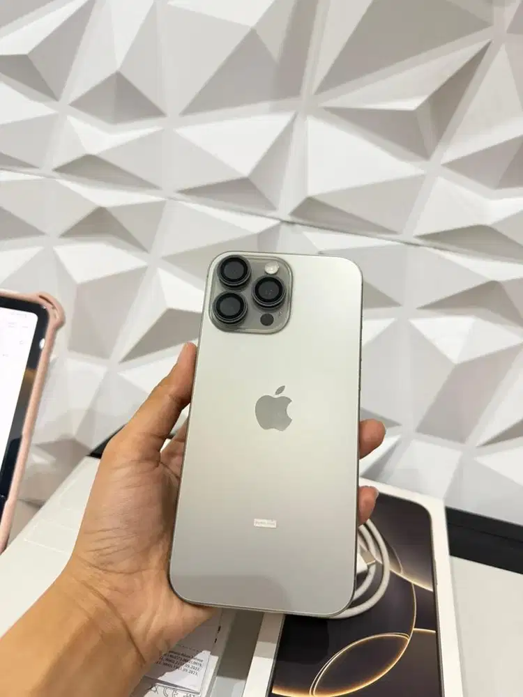 IPHONE 16 PROMAX 256 EX IBOX GARANSI ON