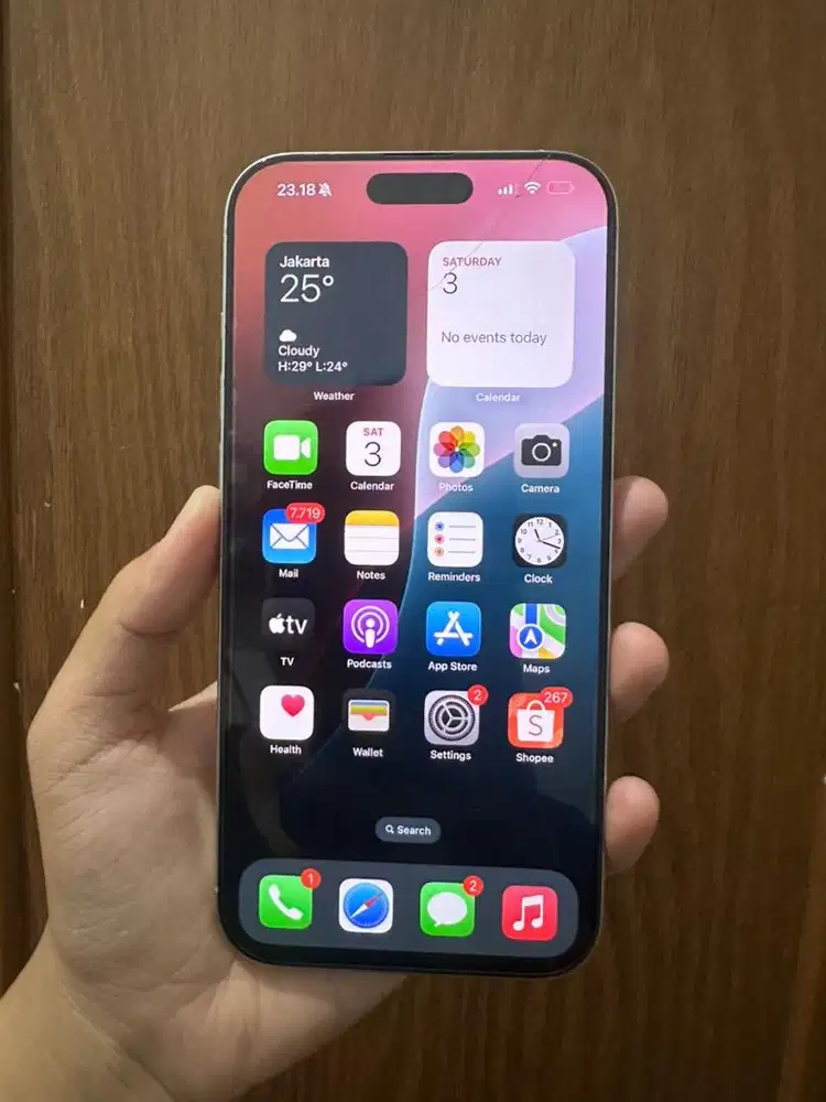 Iphone 16 promax 256 beacukai mulus no lecet no dent