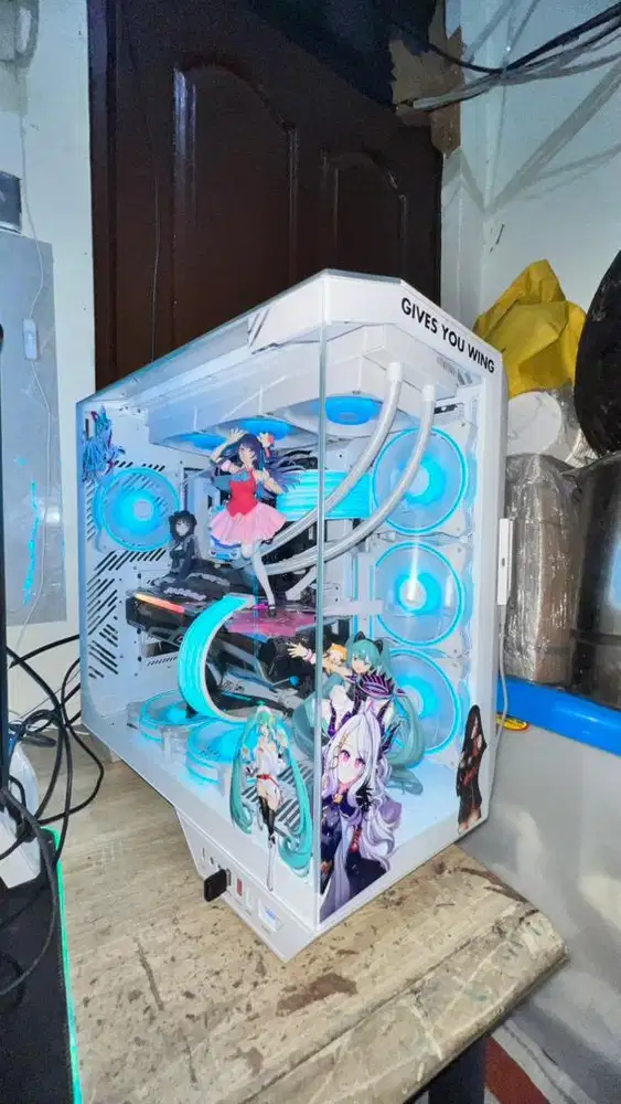 PC GAMING EDITING HIGH SPEC White RGB i5-11600KF | ram 80GB | 6700XT