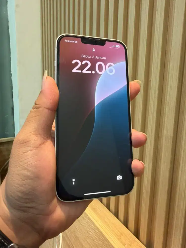 Iphone 14 Plus 128gb ex ibox HB 84% warna putih