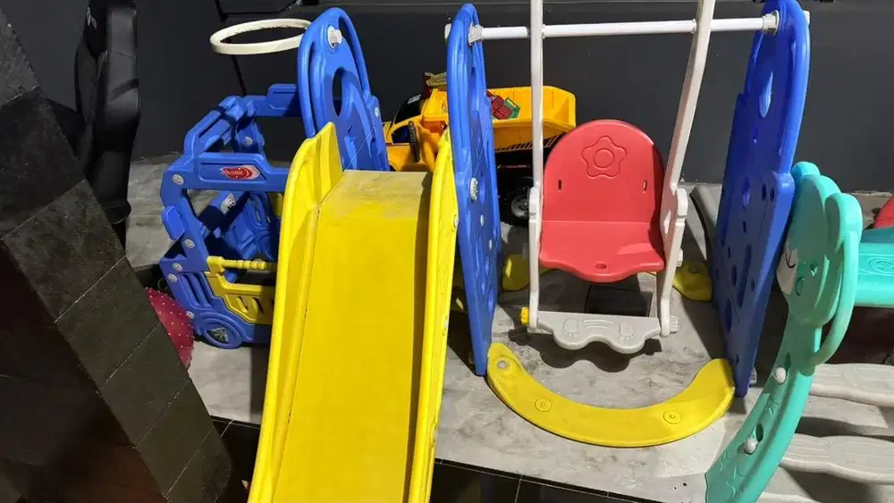 Set ayunan perosotan