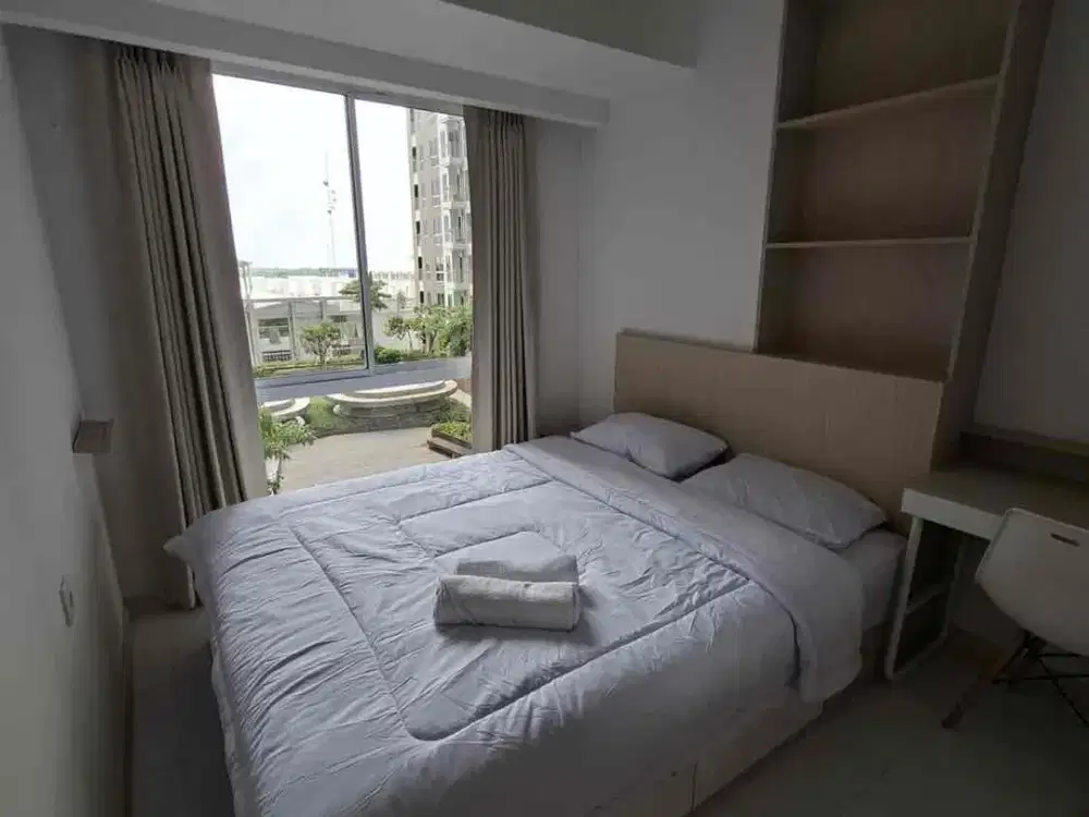 Disewakan apartemen Tokyo riverside pik2 2br full furnish 35jt/thn