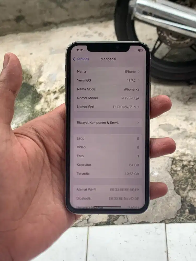 Iphone xs 64GB Inter