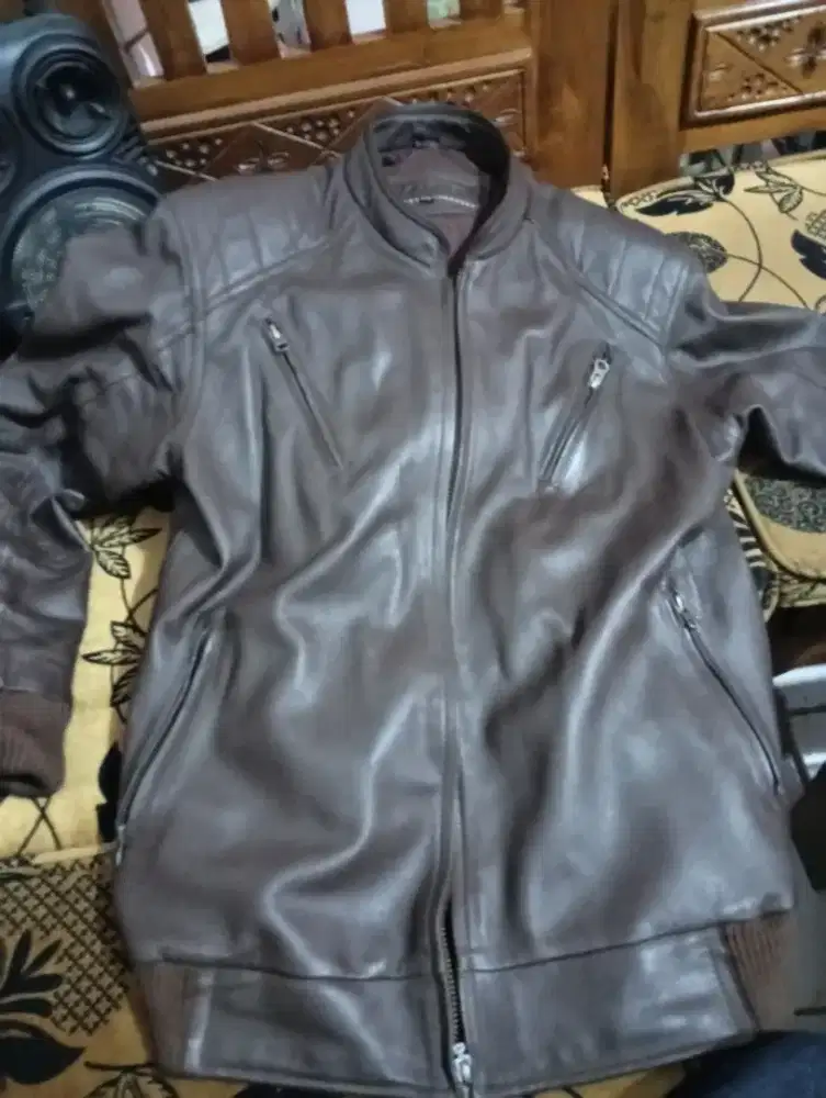 Jaket kulit sapi original (second)