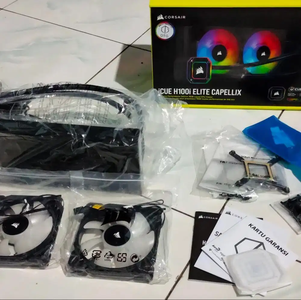 Corsair AIO, H100i Elite Capellix