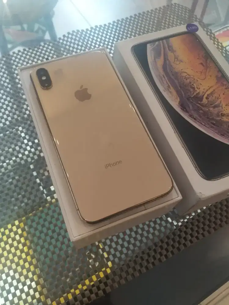 Iphone XSmax Gold 512GB inter All op
