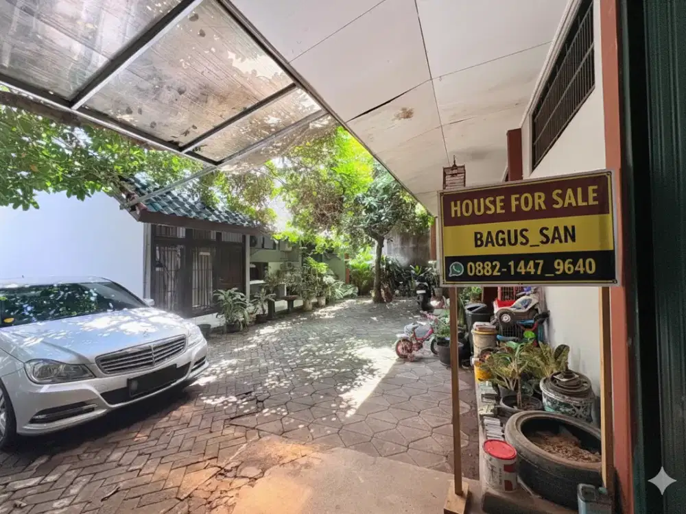 HOT SALE Kavling Strategis Ada bangunan Cocok untuk Usaha Di belakang BTC Tegal Rotan Bintaro