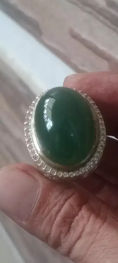 Batu chrome Chalcedony dim jumbo