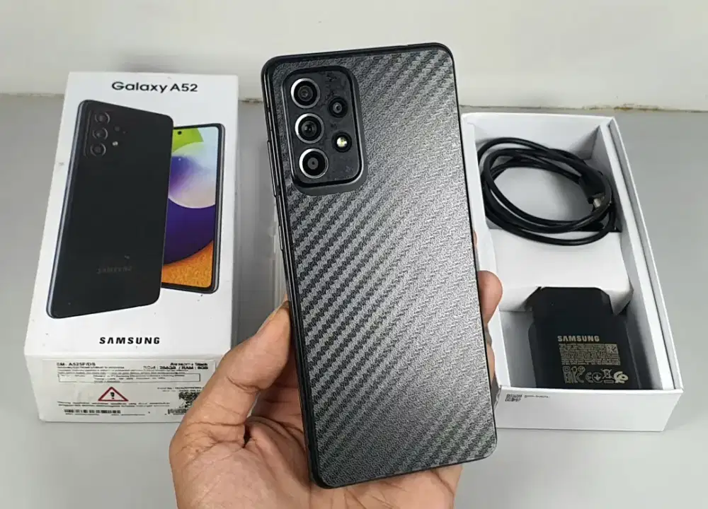 Samsung Galaxy A52 NFC 8/256 Mulus Fullset Resmi SEIN