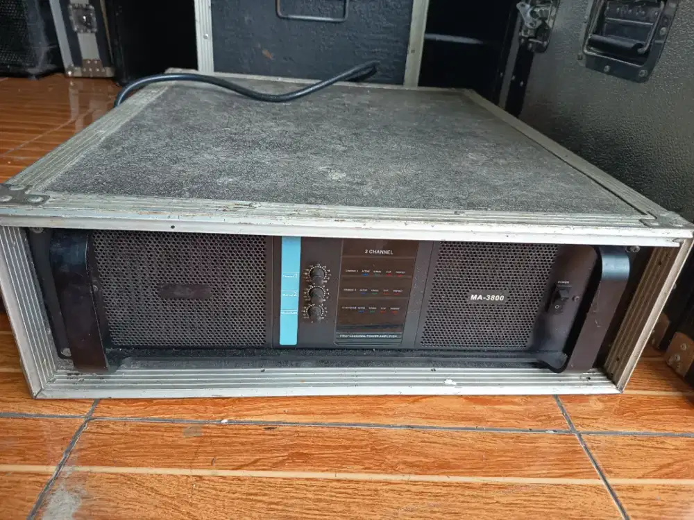 Power MA-3800. 3ch.
Kondisi second, Ori, normal+HC