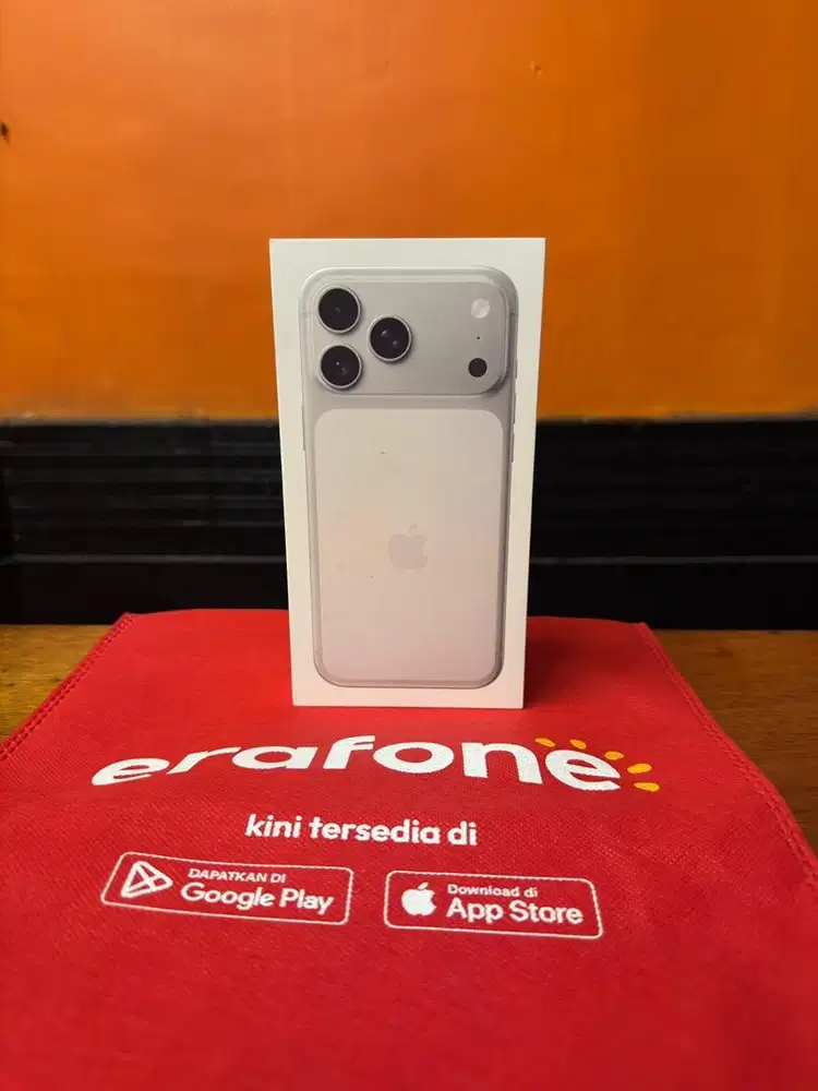 iPhone 17 Pro Max 512 Silver Resmi New iBox 1 Tahun