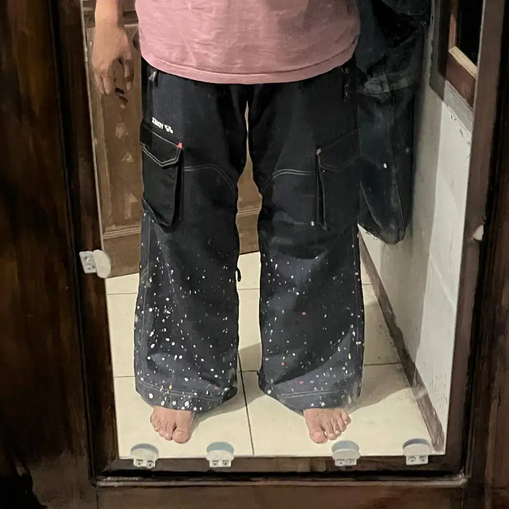 VINTAGE PANTS YONEX CELANA PANJANG HEAVYWEIGHT TEBAL ORIGINAL