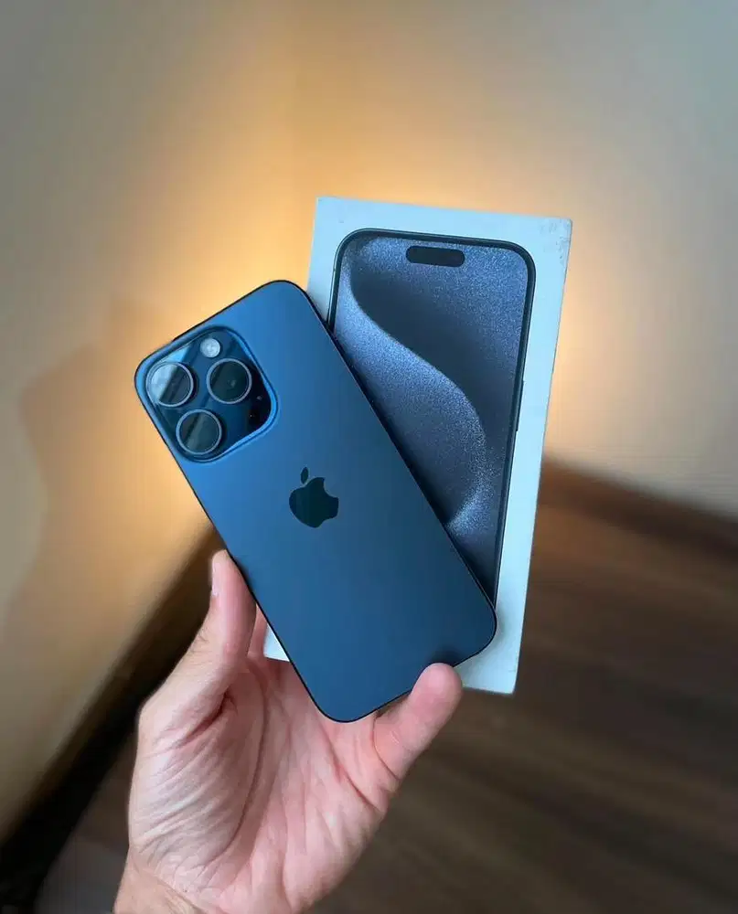 iPhone 15 Pro 128 Blue Titanium Ex iBox Like New
