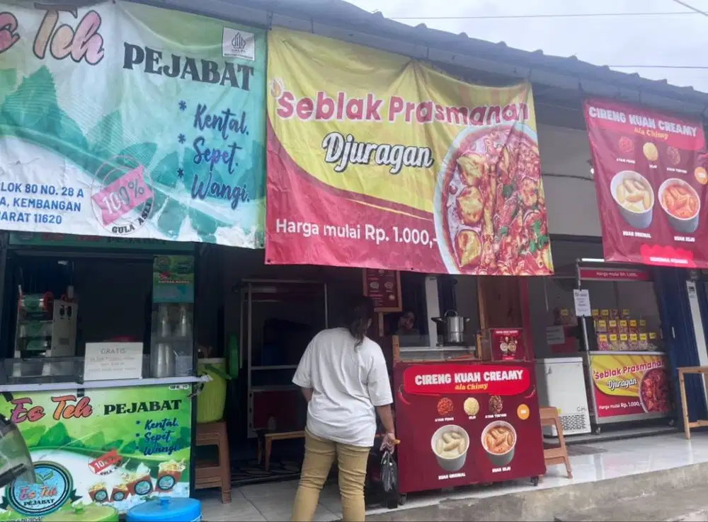 Dibutuhkan Karyawati untuk stand Cireng Kuah Creamy [Meruya Utara]