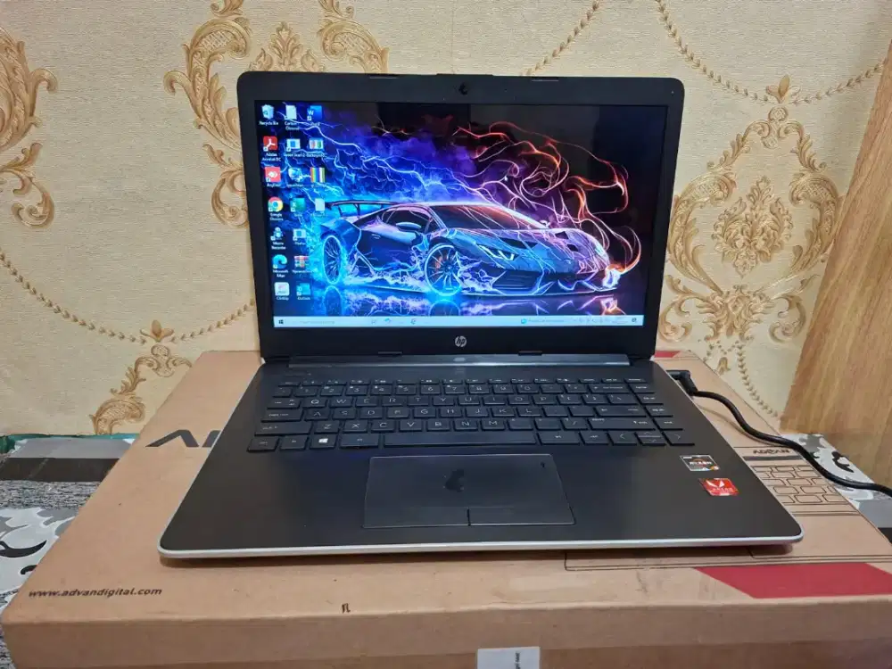 LAPTOP HP 14-CM0XXX AMD RYZEN 5 -4GB -SSD 128GB+HDD 1TB -Desaigner