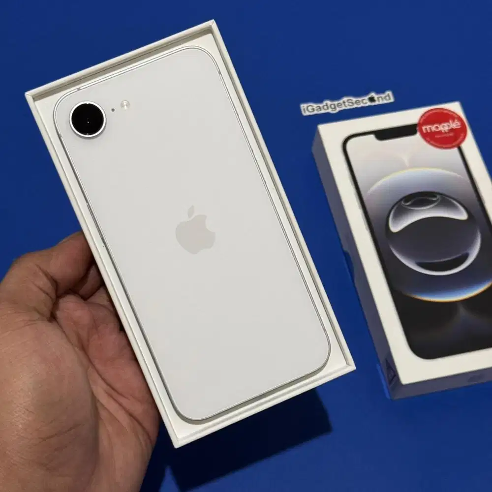 IPHONE 16E 128GB IBOX UMUR 3 MINGGU