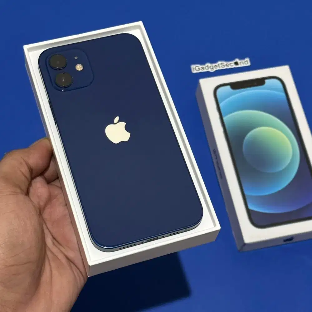 IPHONE 12 128GB BEACUKAI / IBOX