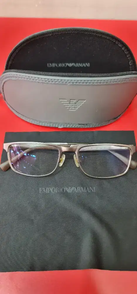 Frame Kacamata Emporio Armani EA 1112 3003 s54 Original