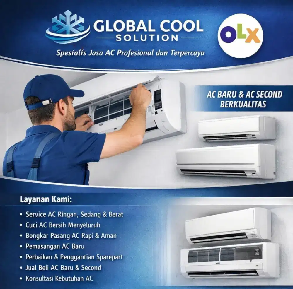 Global Coll Solution Service AC Profesional | Bongkar & pasang AC