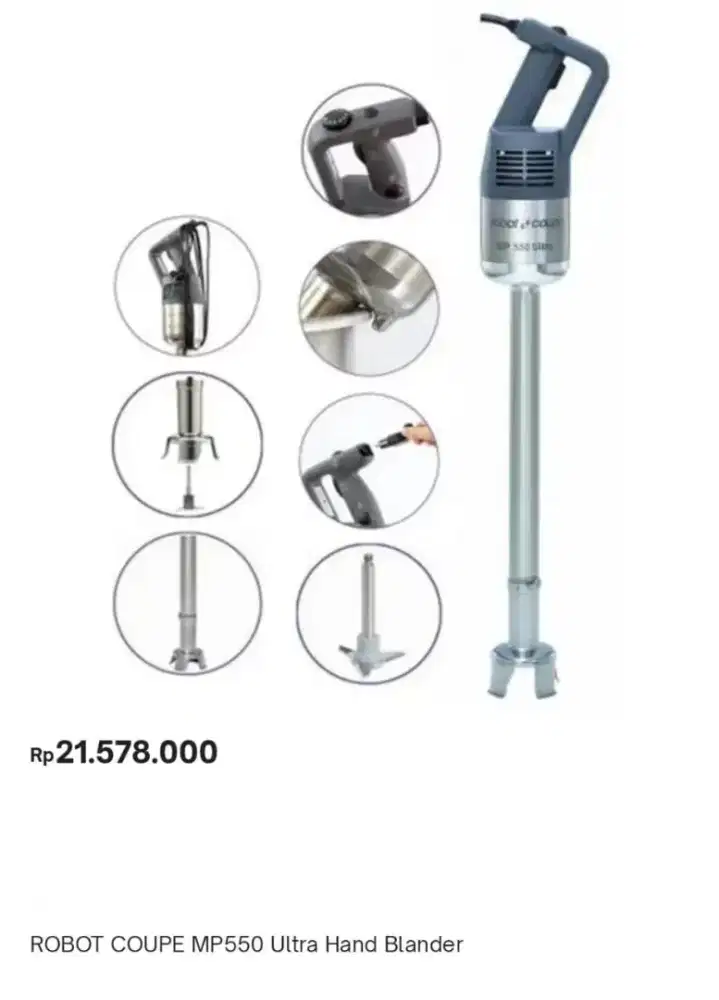 ROBOT COUPE MP550 ULTRA HAND BLENDER