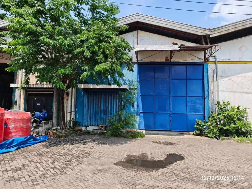 DIJUAL GUDANG DI MARGOMULYO INDAH BLOK B HADAP SELATAN BISA NEGO