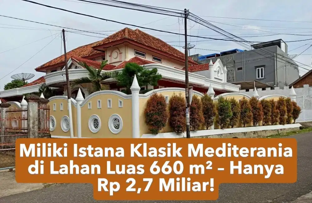 Dijual Cepat: Rumah Mewah The Hok Jambi 2,7 M (Nego)