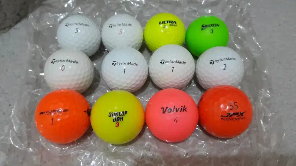 Bola Golf Taylor Made / Bola Golf Srixon / Bola Golf Second