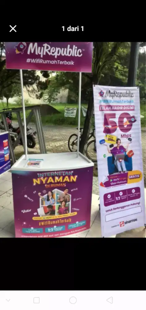 Jasa pasang baru wifi myrepublic