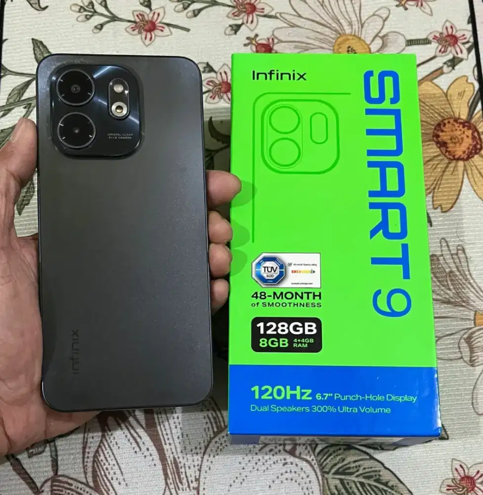 Infinix smart 9 8/128 hitam
