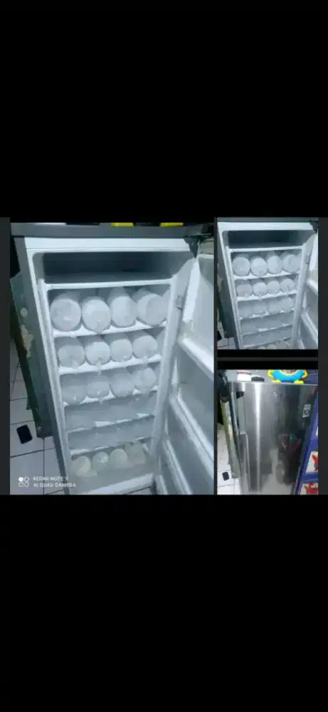 Freezer kulkas khusus es batu / asi ukuran 6 rak