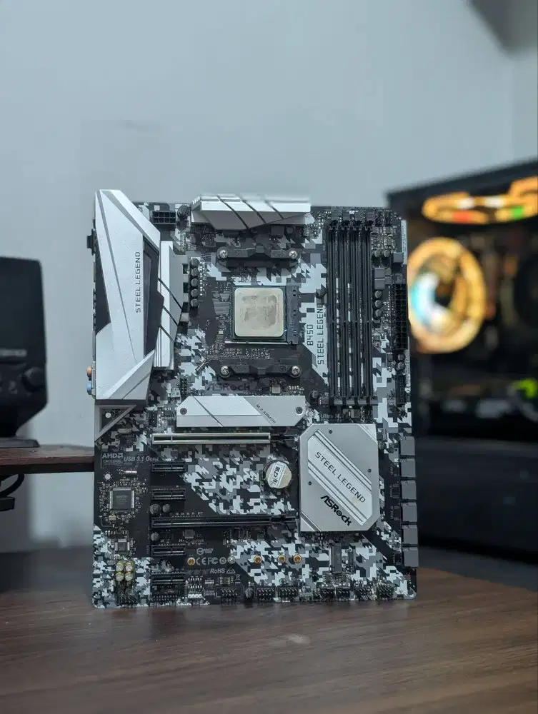 Ryzen 7 5700X + AsRock B450 Steel Legend