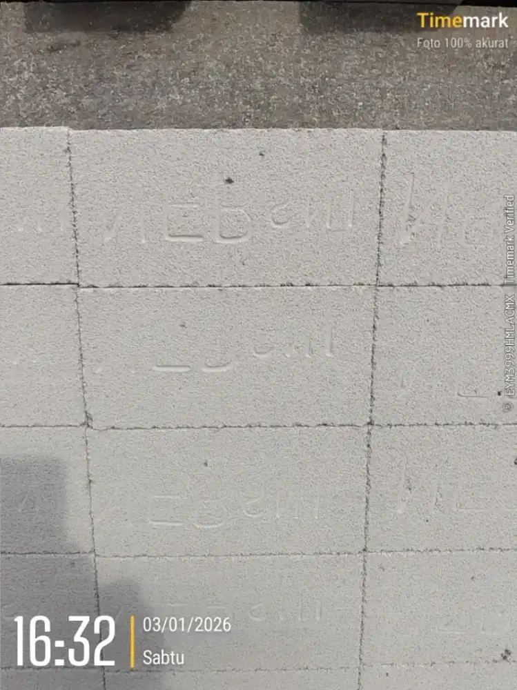 BATA RINGAN STANDAR AAC-SNI (NEB) NEW ERA BLOCK