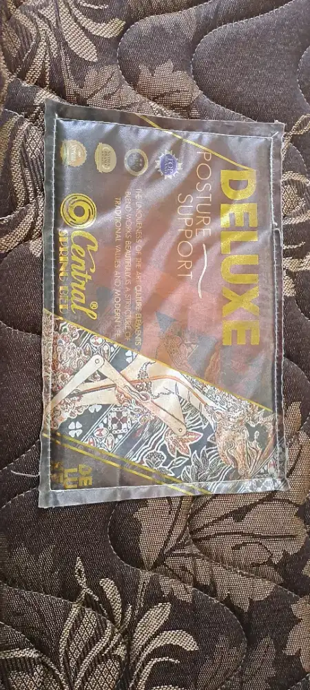 Central springbed deluxe 120x200 mulus