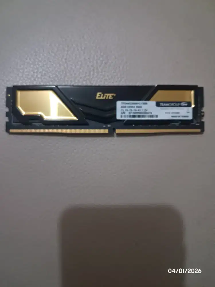 Ram 4 GB 2666 Ddr 4 Elite TeamGroup