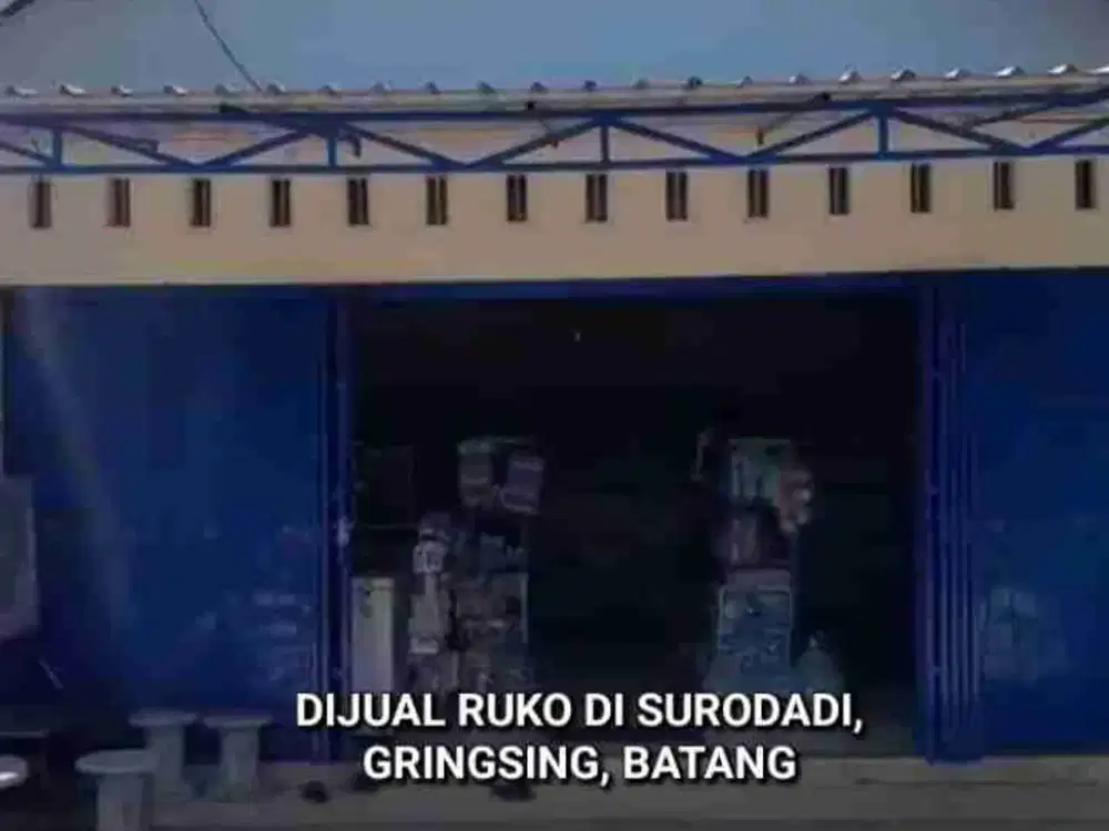 DIJUAL RUKO GRINGSING, BATANG. STRATEGIS, 75 METER KE JALAN RAYA PANTURA