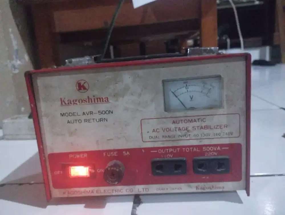 Stabilizer merk KAGOSHIMA AVR-500N