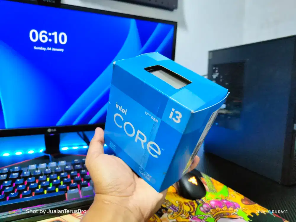 PROCESSOR INTEL i3 12100F GEN12 LGA1700 - BOX - NO FAN