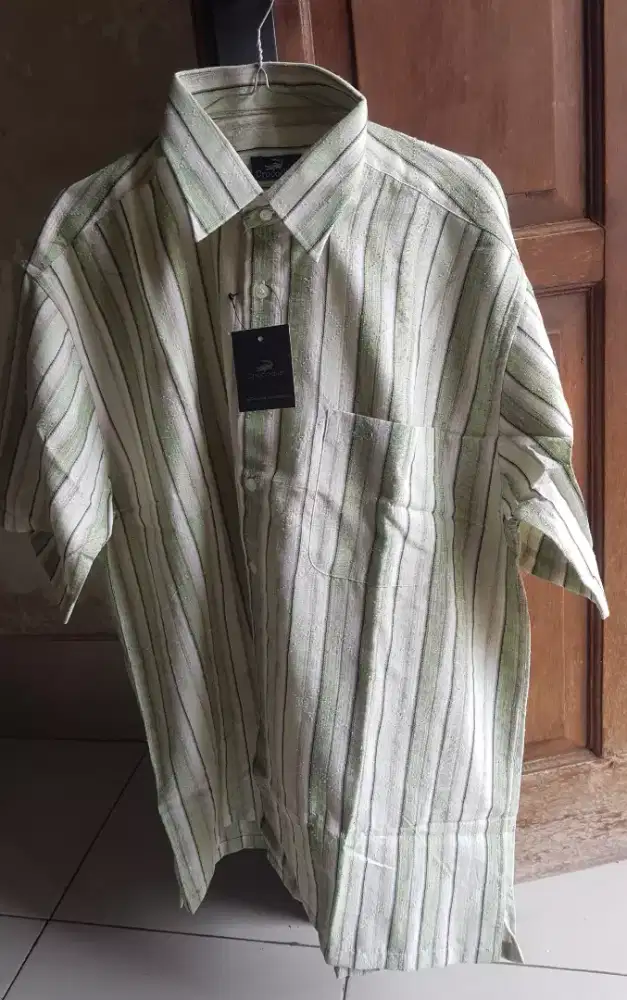 Jual Kemeja Pria Crocodile Tangan Pendek