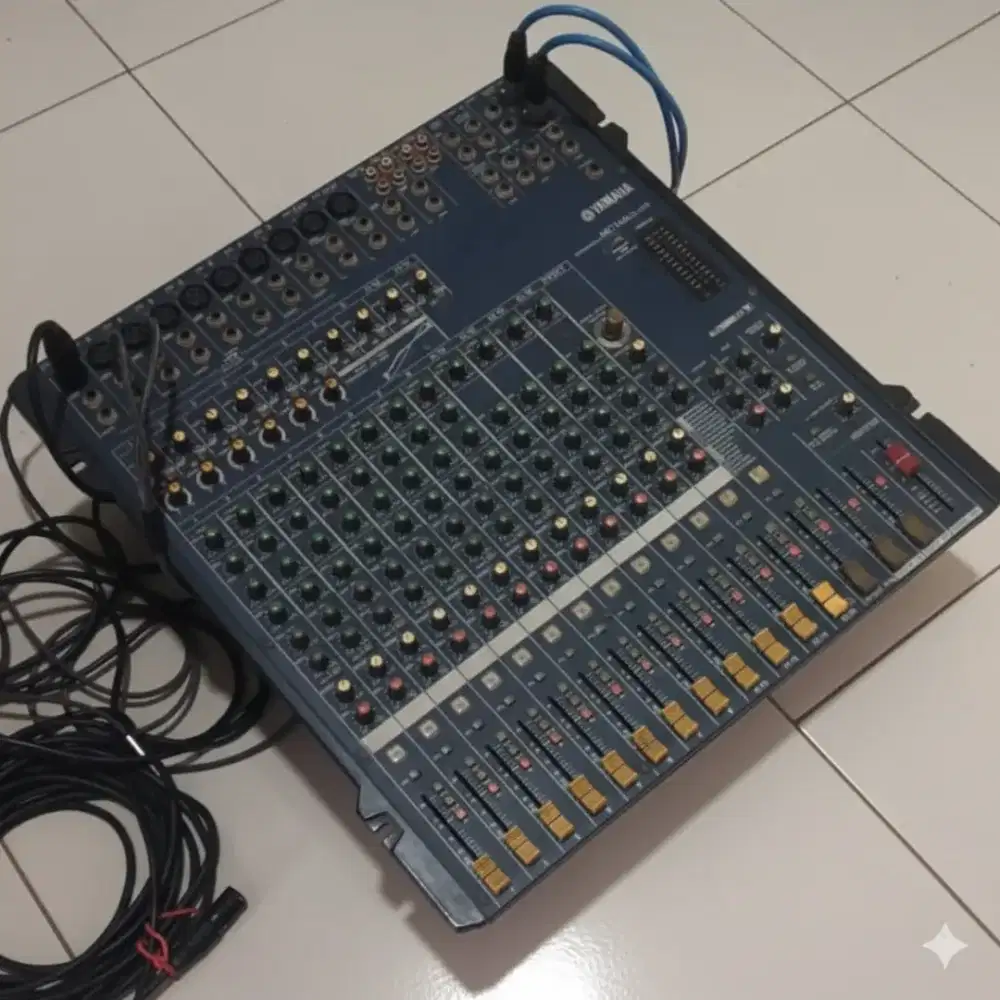 MIXER YAMAHA MG 166 CX Indonesia BEKAS SECOND