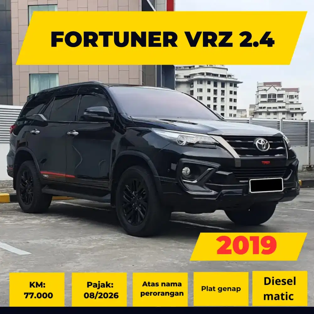 Fortuner VRZ 2.4 solar KICK SENSOR 2019