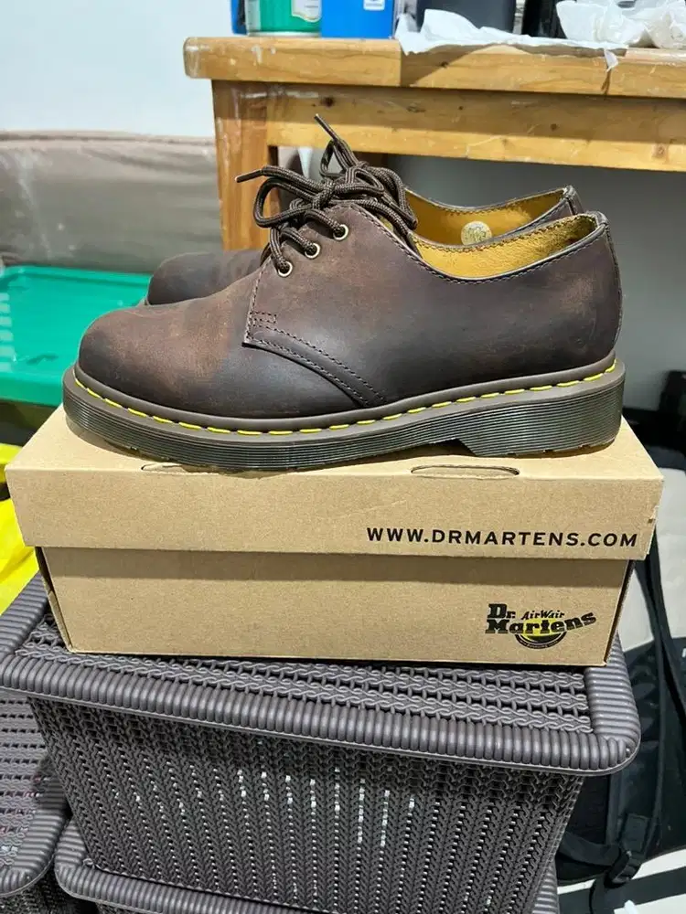 Dr. Martens 1461 Crazy Horse Dark Brown | EU 39 | Original + Box