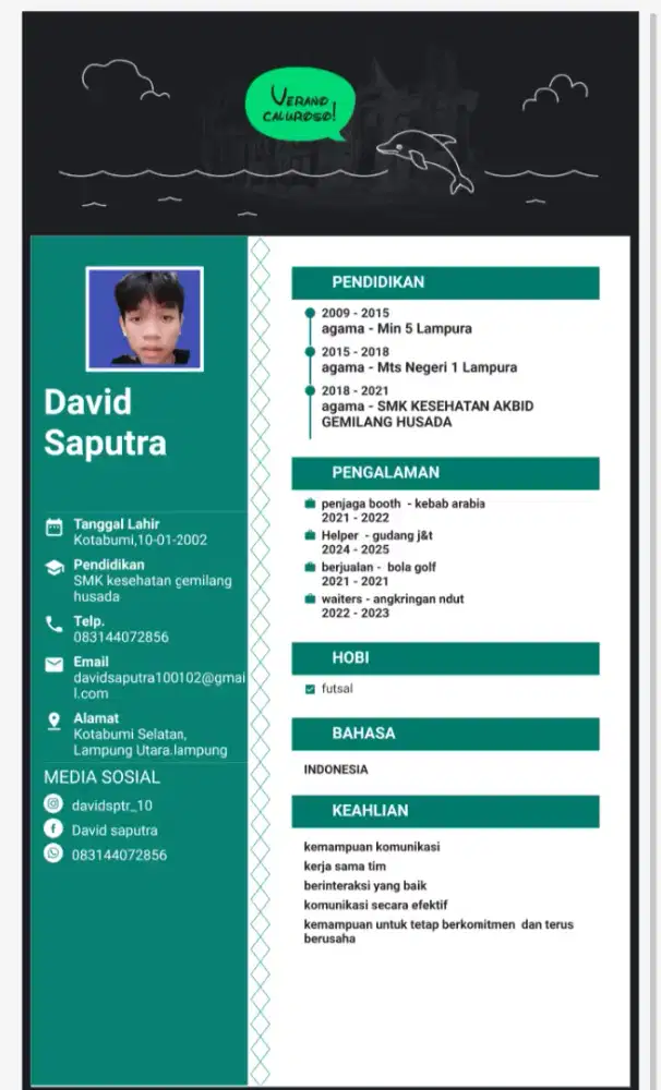 Cari lowongan pekerjan