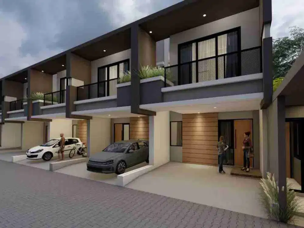 Rumah Cluster Strategis di Bintara dekat Stasiun Cakung Akses Mobil